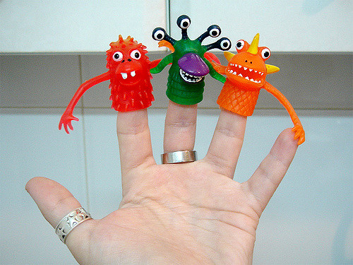 Stress monsters can take many different forms. How can you help to regain control? Image credit: https://www.flickr.com/photos/soft/415401088/ 